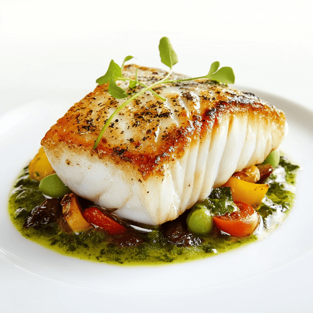 Flaky cultivated cod fillets with mild, clean taste